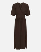 KAFFE Midikjole Sirena Long - Coffee Bean