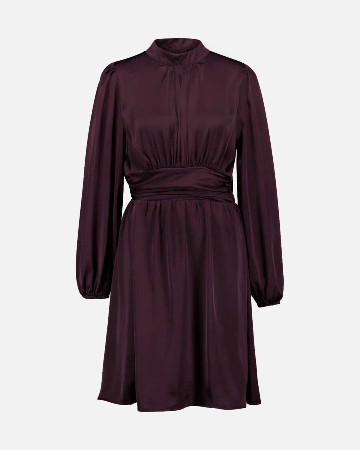 FLOYD Kjole Aliba Satin - Deep Cherry