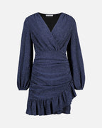 FLOYD Kjole Alyssa Sparkle - Blue