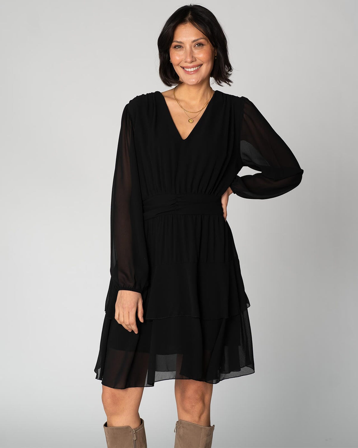 FLOYD Kjole Diane Uni - Black