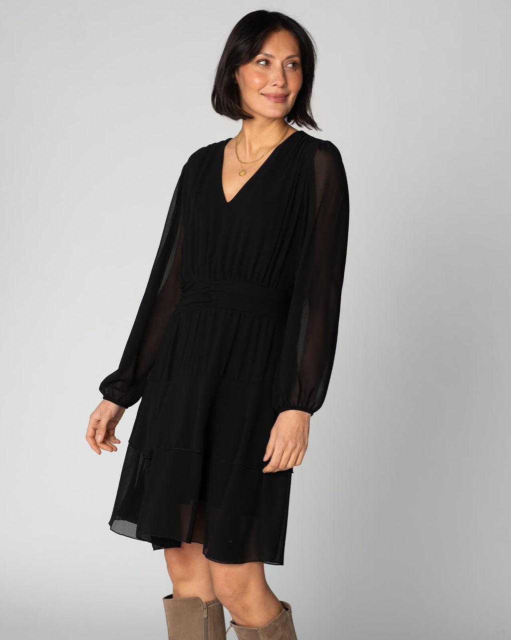 FLOYD Kjole Diane Uni - Black
