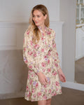 FLOYD Kjole Falina Rose - Beige/ Pink/ Lavendel
