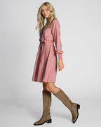 FLOYD Kjole Lila Linno - Light Pink