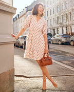 FLOYD Kjole Madikken Moda - Rosa Petal