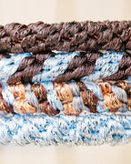 KKNEKKI Hårstrikk Bundle 67 - Brown/ Blue/ Glitter
