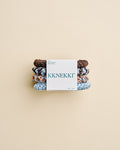 KKNEKKI Hårstrikk Bundle 67 - Brown/ Blue/ Glitter
