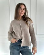FLOYD Cardigan Lanita Ullmiks - Light Taupe