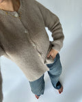 FLOYD Cardigan Lanita Ullmiks - Light Taupe