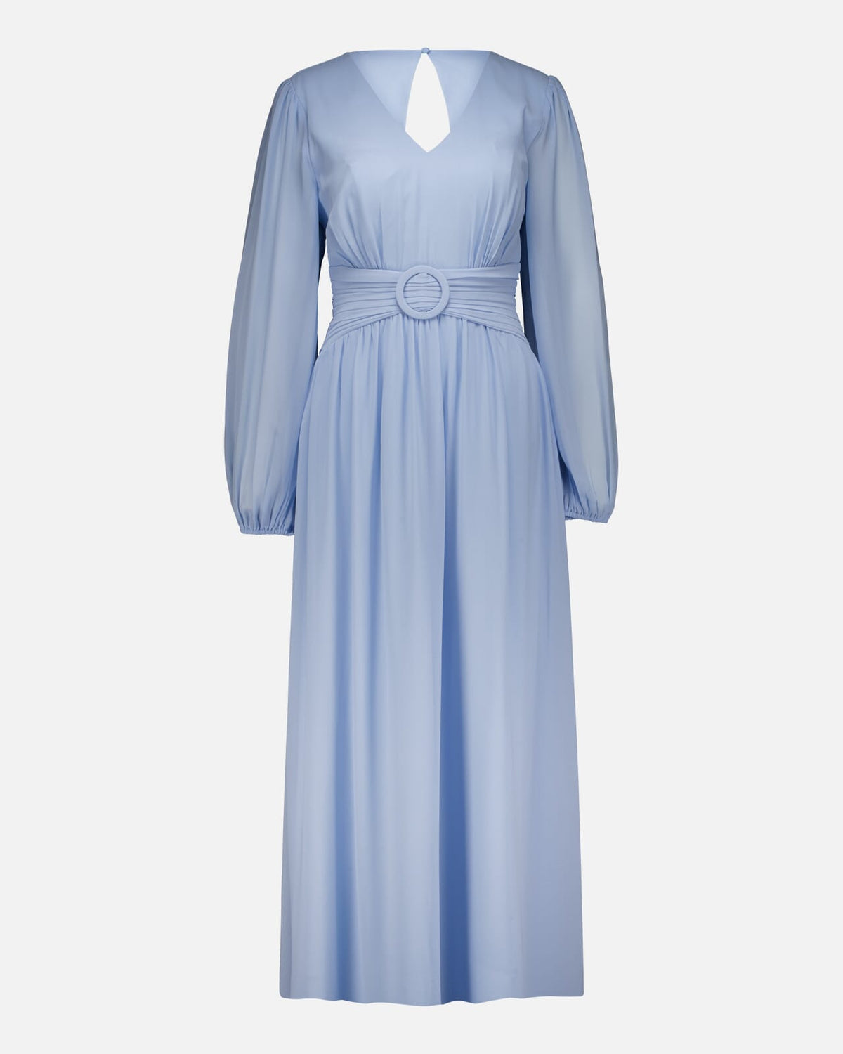 FLOYD Maxikjole Larisa Uni - Light Blue