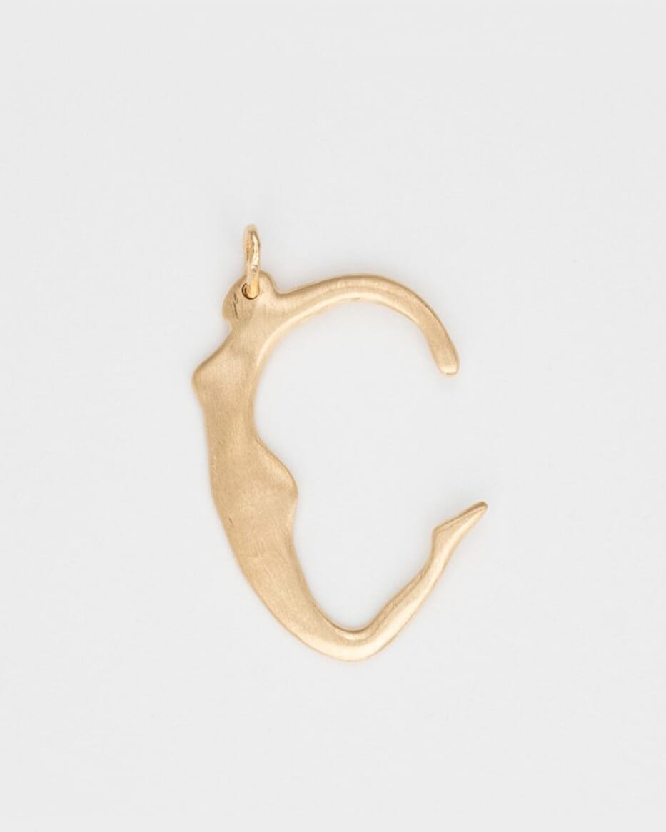 Bjørg Anheng Nude Alphabet Tiny - Gold