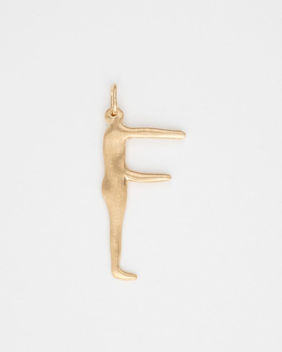 Bjørg Anheng Nude Alphabet Tiny - Gold