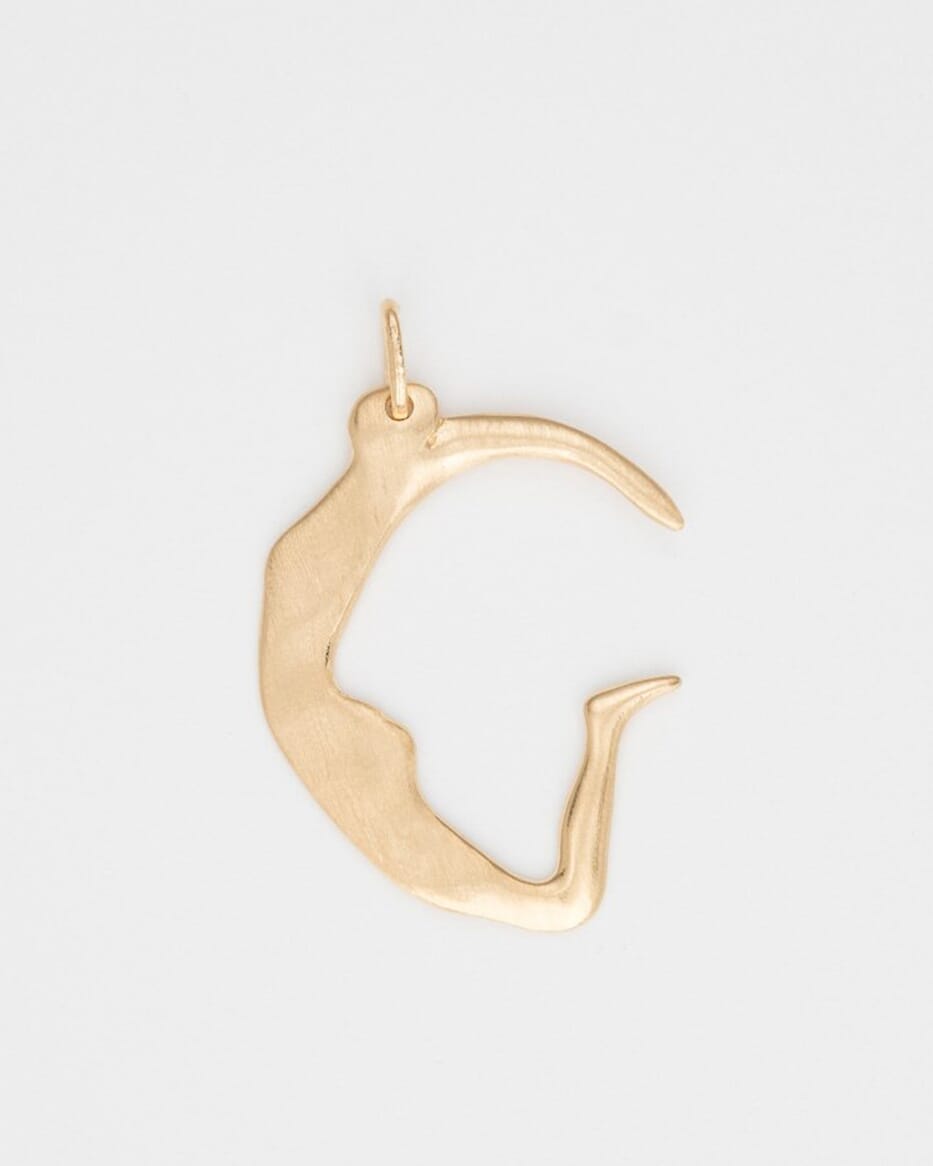 Bjørg Anheng Nude Alphabet Tiny - Gold