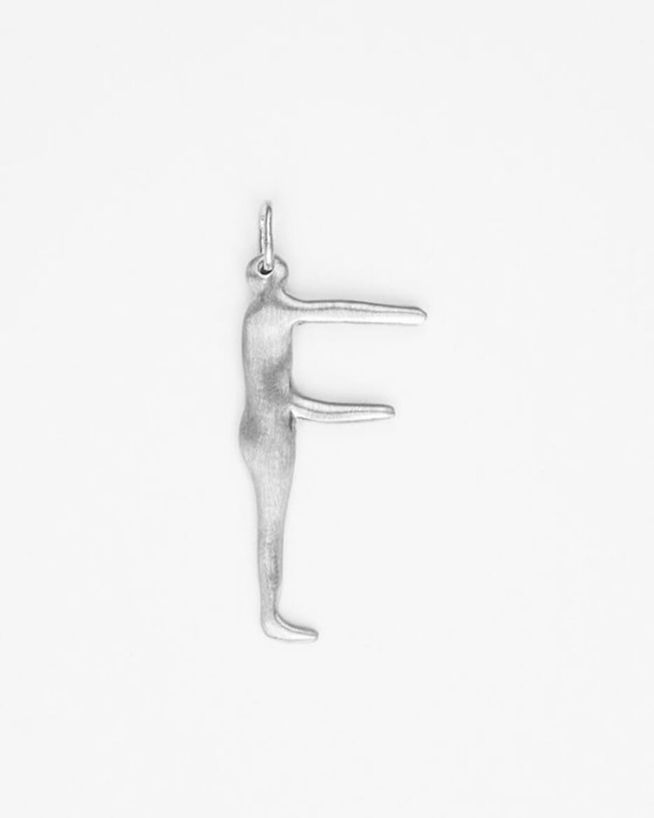 Bjørg Anheng Nude Alphabet Tiny - Silver