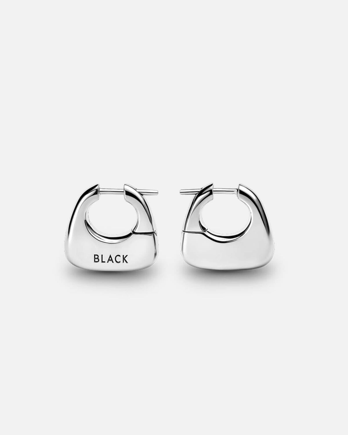 Maria Black Øreringer Tote Small Pair - Silver