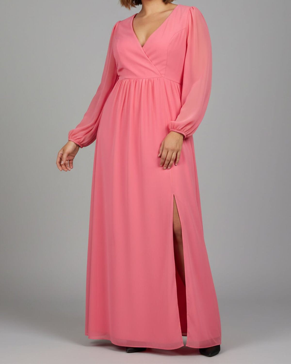 FLOYD Maxikjole Marianne Long - Peachy Pink