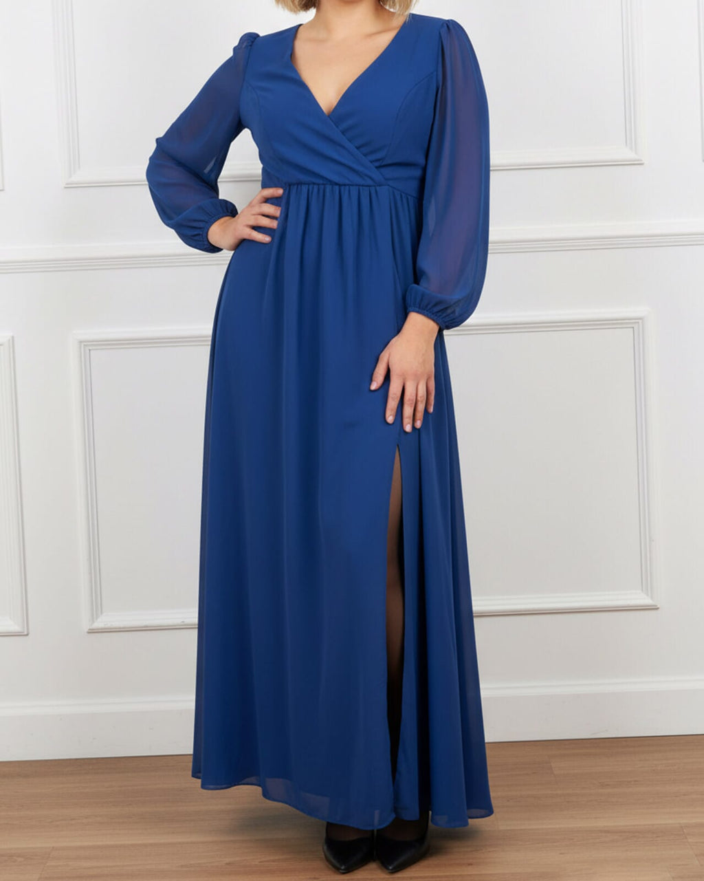 FLOYD Maxikjole Marianne Long - Royal Blue