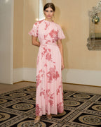 FLOYD Maxikjole Liane Magy - Rose Petal