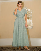 FLOYD Maxikjole Wendy H001 - Island Green