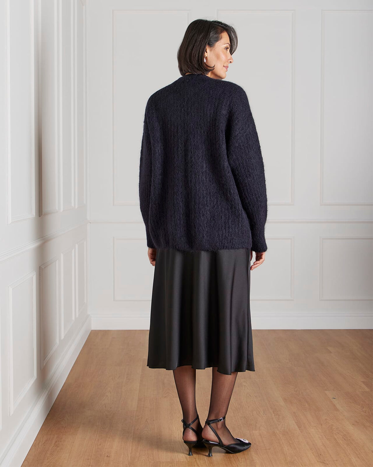 FLOYD Cardigan Landy Ullmiks - Black