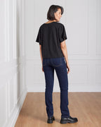 FLOYD T-skjorte Belinda Crop - Black