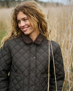 NEO NOIR Jakke Kanya Quilt - Khaki