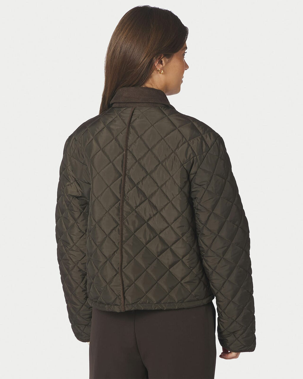 NEO NOIR Jakke Kanya Quilt - Khaki