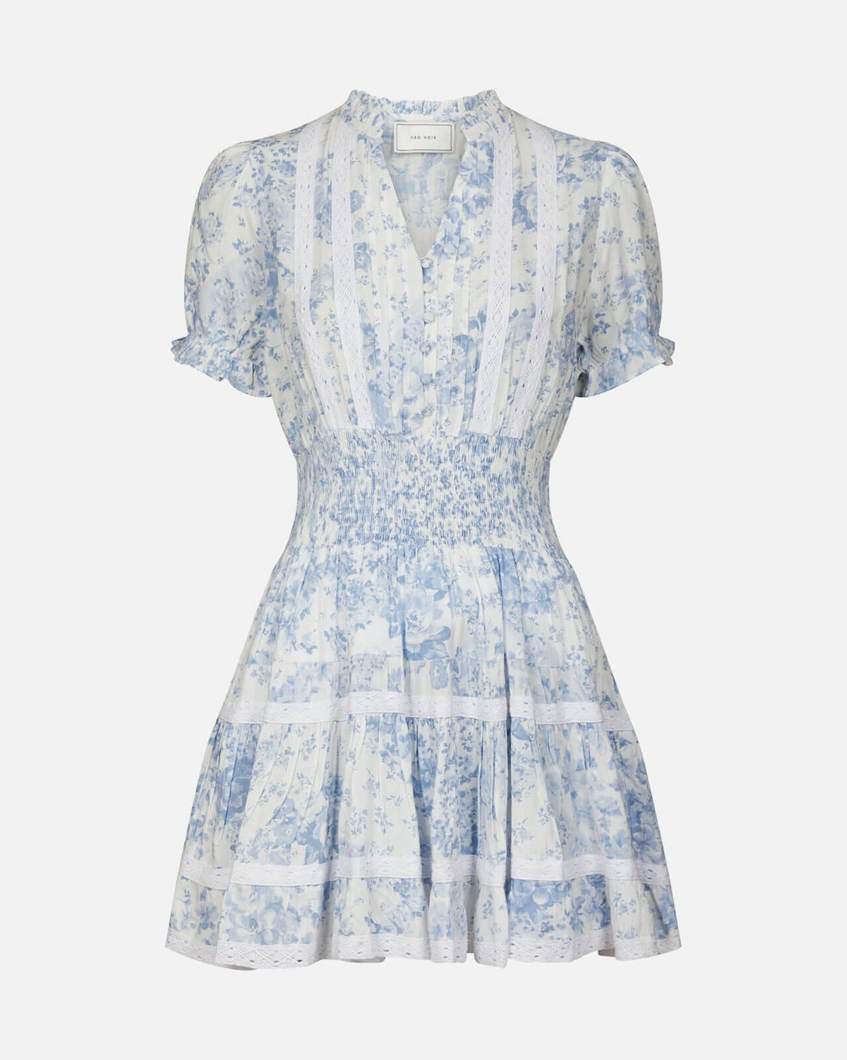 NEO NOIR Kjole Constance Porcelain - Light Blue