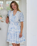 NEO NOIR Kjole Constance Porcelain - Light Blue