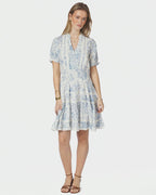 NEO NOIR Kjole Constance Porcelain - Light Blue