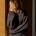Strikkegenser Roeme Stitch