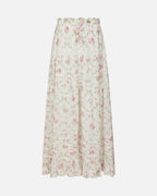 NEO NOIR Maxiskjørt Fippo Spring Flower Skirt - Off White
