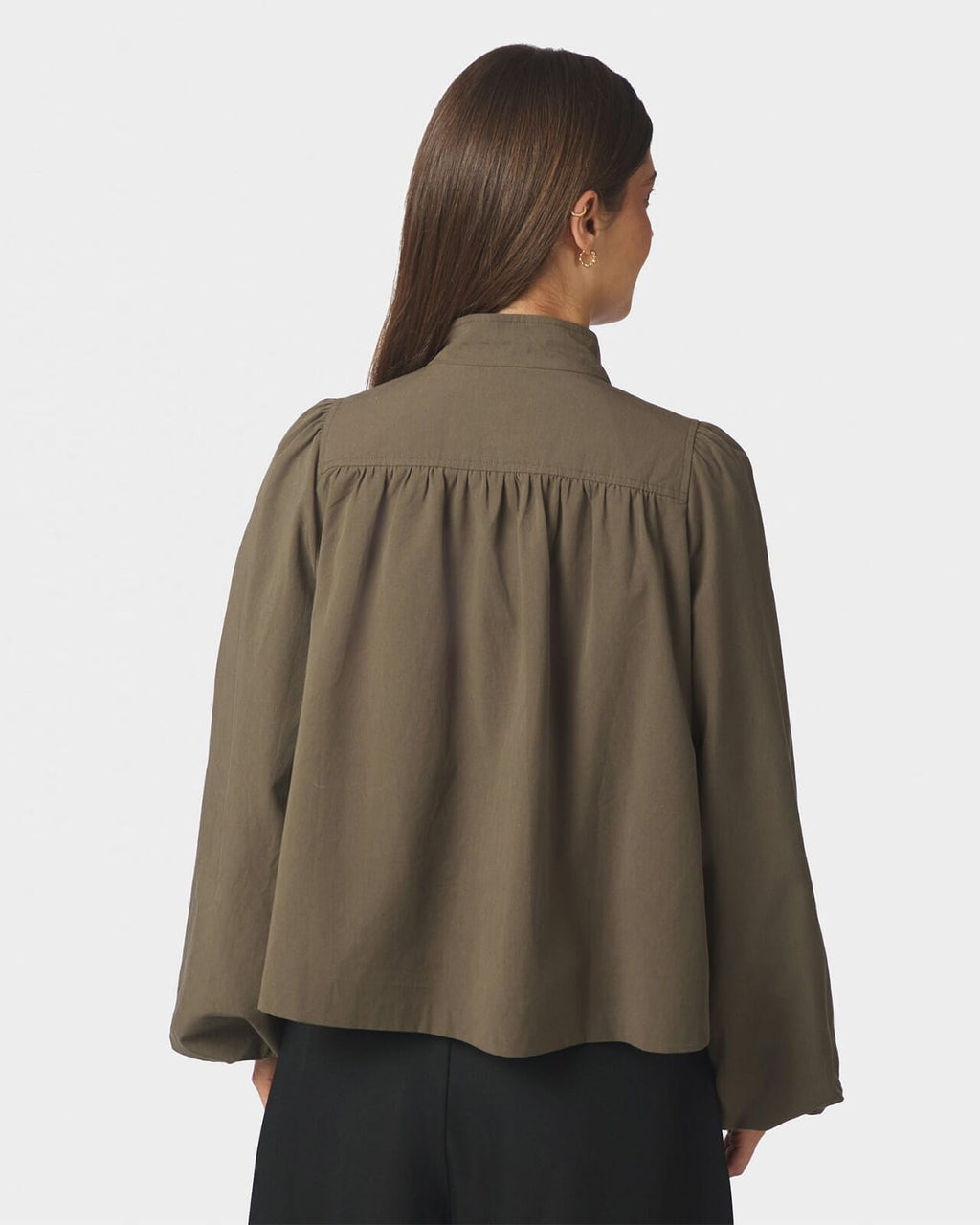NEO NOIR Jakke Tirsa Twill - Army