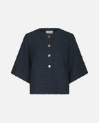 NEO NOIR Jakke Rosella Boucle Mini Jacket - Navy