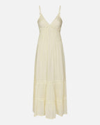 NEO NOIR Midikjole Elorie S Voile - Butter Yellow