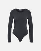 NOISY MAY Body Romina L/S Bodysuit - Obsidian