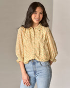 FLOYD Skjorte Norah Candy - Sunflower