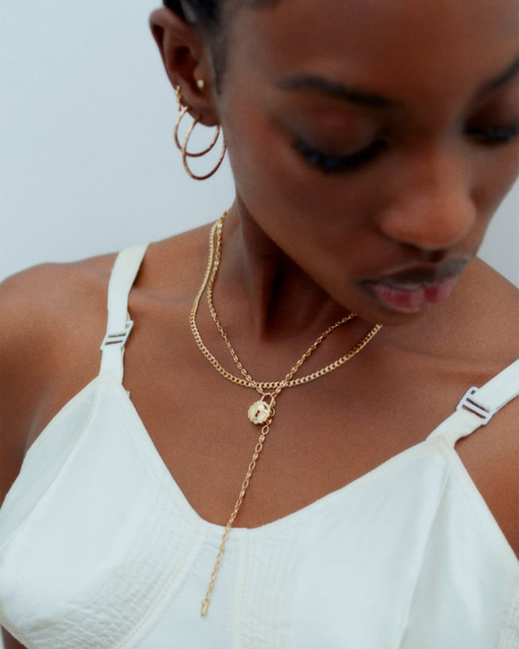 Maria Black Kjede Saffi - Gold HP