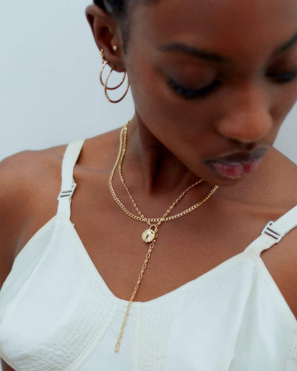 Maria Black Kjede Saffi - Gold HP