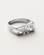 Maria Black Ring Sis - Silver HP
