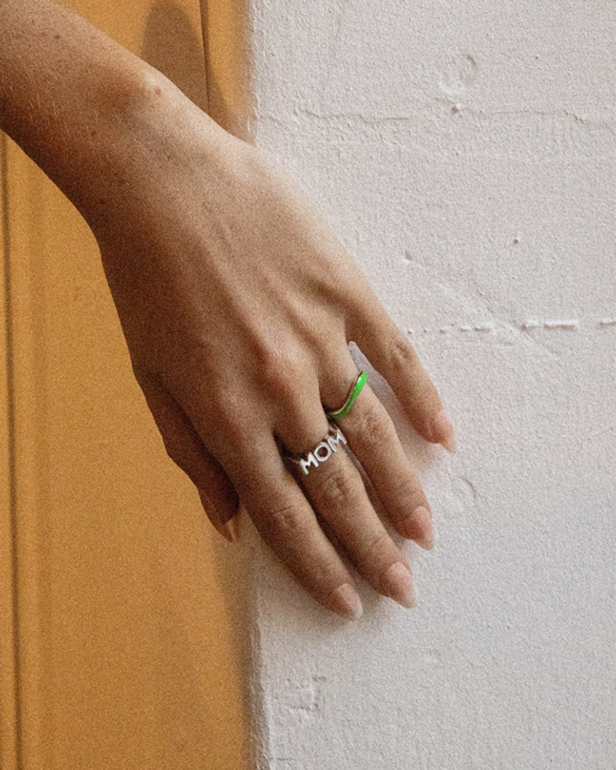Maria Black Ring Mom - Silver HP
