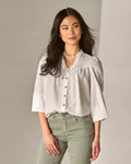 FLOYD Bluse Olivia Flow - White