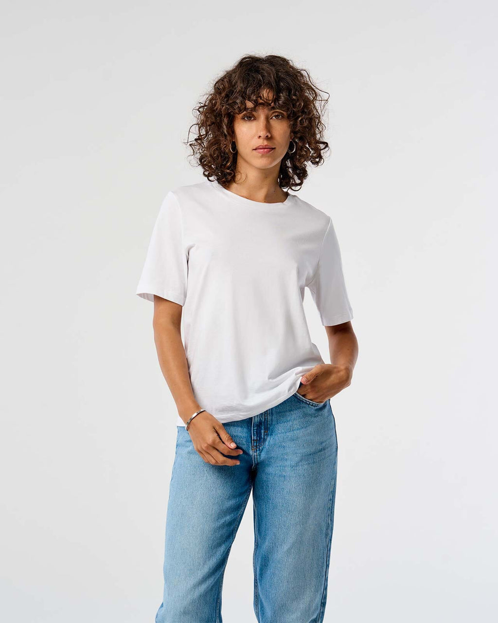 ONLY T-skjorte Only S/S - White