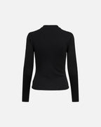 ONLY Topp Jules L/S Detail - Black