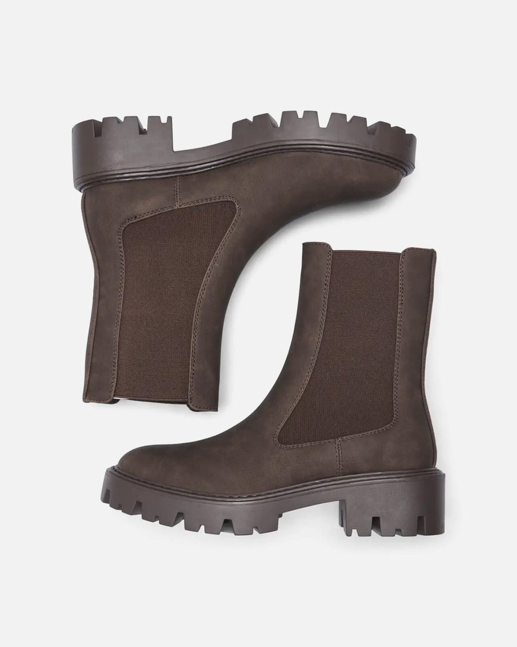 ONLY Chelseaboots Betty-6 Monochrome PU - Bracken