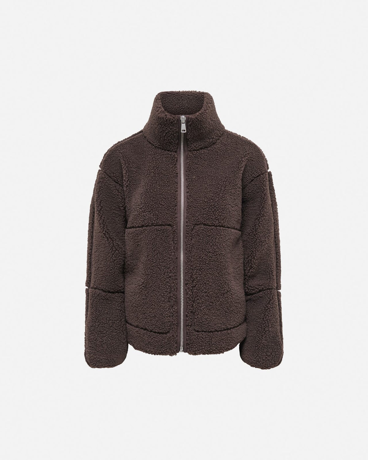 ONLY Teddyjakke Aspen Teddy - Coffee Bean