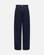 ONLY Jeans Taylor HW Barrel Dnm Pim288 - Dark Blue Denim