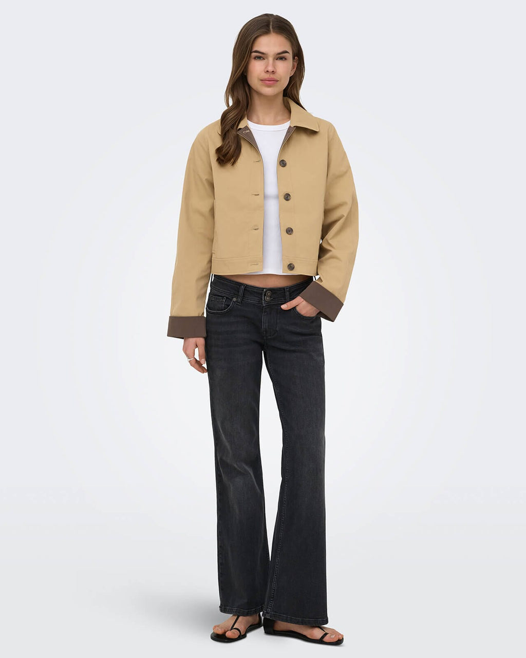 ONLY Jakke Orchid Life Contrast - Lark