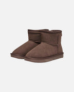 ONLY Boots Feodora Teddy Lined Boot - Chestnut