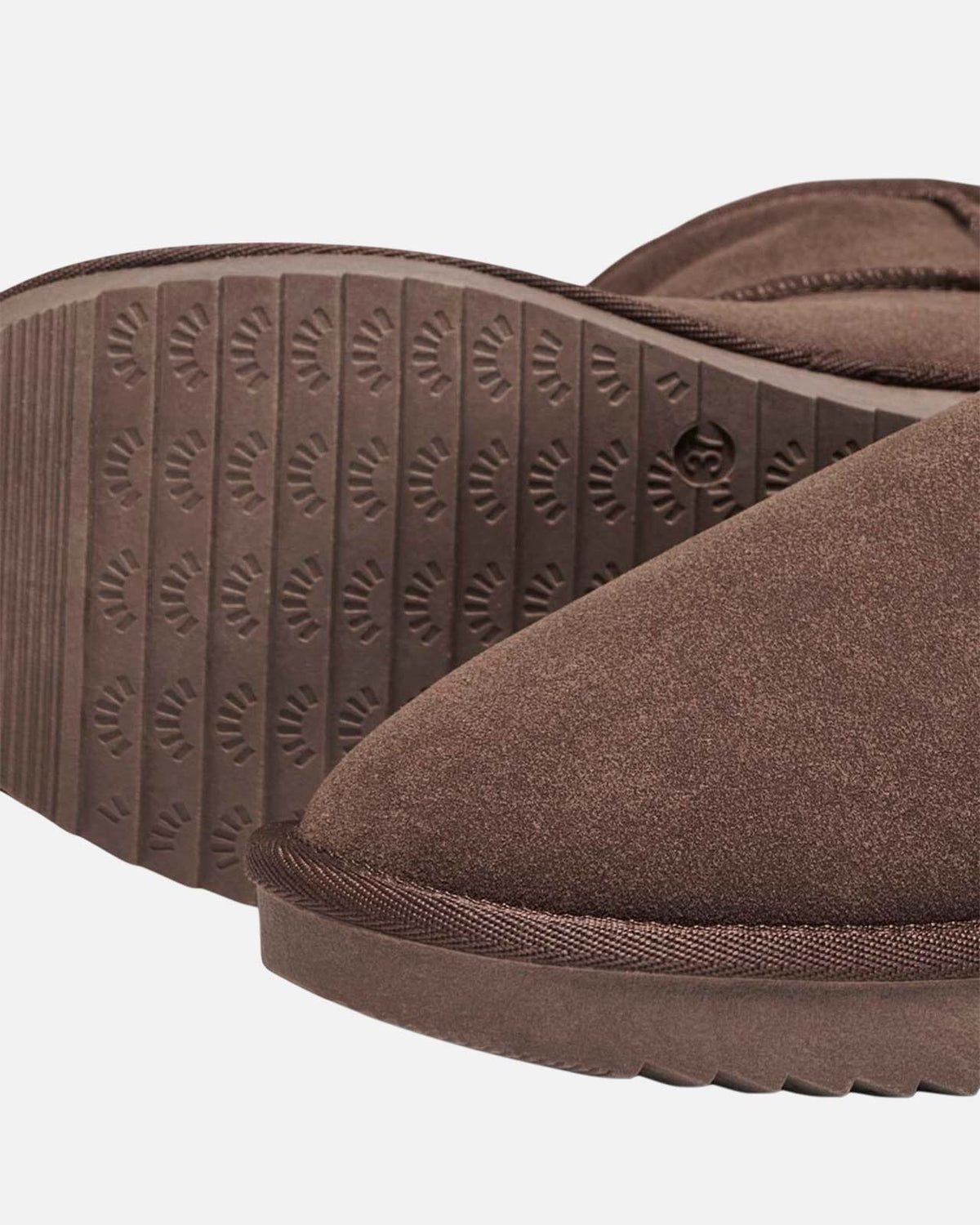 ONLY Boots Feodora Teddy Lined Boot - Chestnut