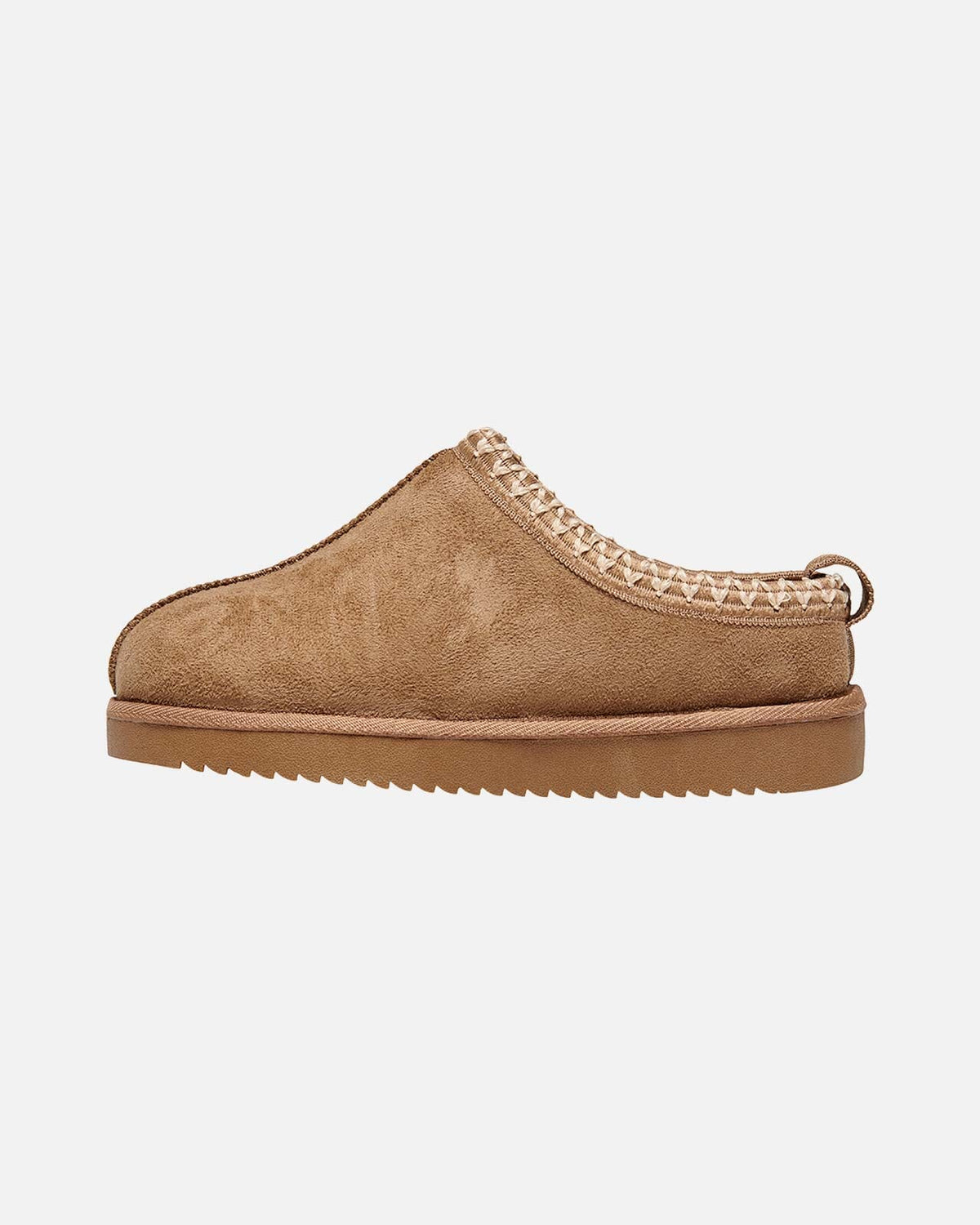 ONLY Mules Stella Teddy Lined Slipper - Cognac